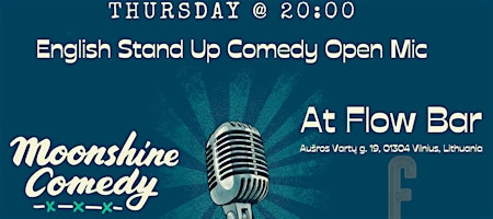 English Comedy Open Mic Thursday at Flow Bar