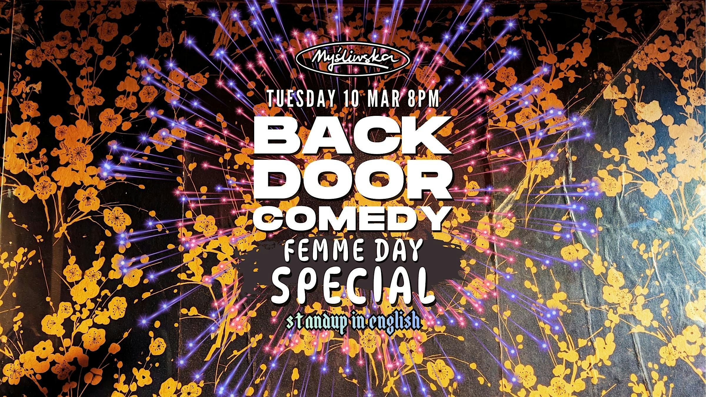 Back Door Comedy: Femme Day Special Standup in English Xberg